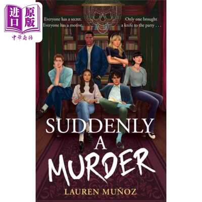 进口原版 *突然发生的谋杀 2023年Goodreads选择奖提名 Suddenly A Murder 英文原版 Lauren Munoz 推理悬疑小说   Hot Key Books
