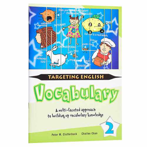 进口原版 *【新加坡英语教材】Targeting English Vocabulary Book 2 目标英语词汇书2   STAR PUBLISHING PTE LTD.