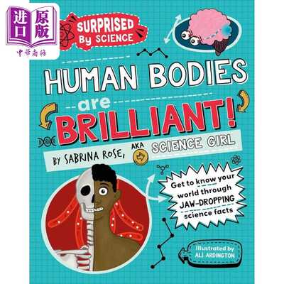 进口原版 *科学的惊喜系列 人体很 Surprised by Science Human Bodies are Brilliant 英文原版 儿童科普绘本    Hachette Childr