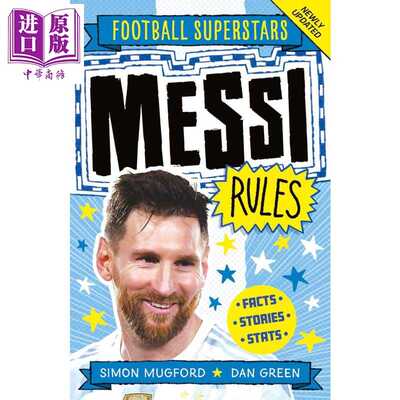 进口原版 *足球明星传 梅西 Football Superstars Messi Rules 英文原版 人物传记读物 儿童绘本故事书 进口童书 6   Welbeck Book