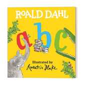 进 Abc Roald 进口原版 凯特格林纳威奖得主插画师Quentin Dahl 儿童英文字母启蒙认知绘本 英文版 跟罗尔德·达尔学字母 Blake
