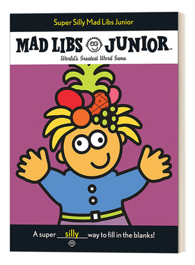 进口原版 英文原版 Super Silly Mad Libs Junior 超级愚乐 儿童英语文字游戏 英文版 Roger Price 进口英语原版书籍