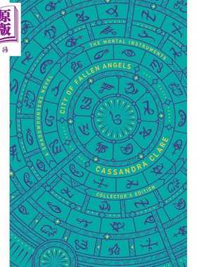 进口原版 *圣杯神器4 堕天使之城 精装典藏版 The Mortal Instruments 4 City of Fallen Angels 英文原版 Cassandr   Walker Book