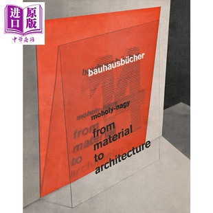Muller From Material 进口艺术 包豪斯之书 从材料到建筑 进口原版 Publishers Bauhausbücher系列14 Lars Architecture