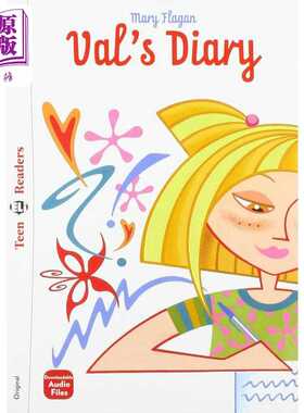 进口原版 *VAL'S DIARY 瓦尔的日记 配音频练习和练习答案 B1-级别 含音频 英文原版 英语分级阅读读物 READERS TEE   ELI Publish