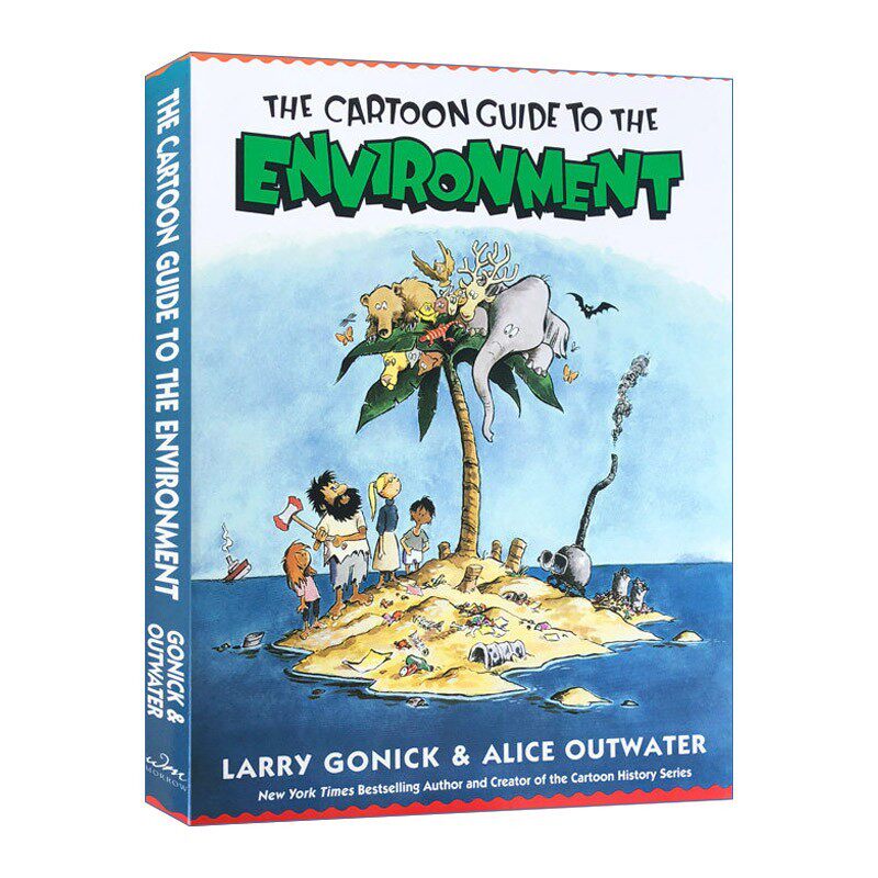 进口原版 Cartoon Guide to the Environment 科学漫画系列 环境科学 爆笑科学漫画 英文版 进口英语原版书籍 英文原版 Gonick,