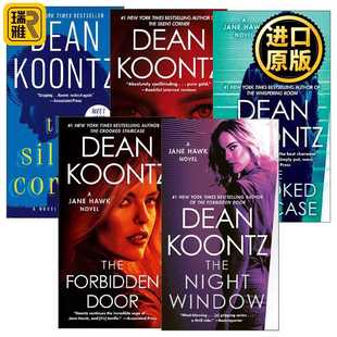进口英语原版 Bantam Hawk Dean Koontz 惊悚悬疑动作冒险小说 Jane 简·霍金系列5册 书籍 进口原版 英文版 英文原版