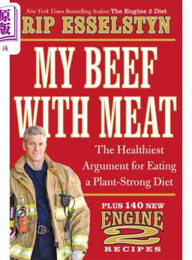 进口原版 *我的肉牛肉 吃植物性强的饮食健康的论据 英文原版 My Beef with Meat Rip Esselstyn   GrandCentralPublishing