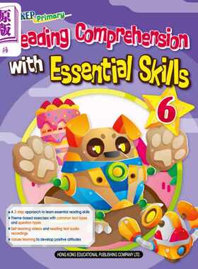 进口原版 *Primary Reading Comprehension with Essential Skills P6 教图六年级小学英语阅读理解   香港教育圖書有限公司