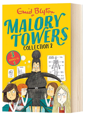进口原版 马洛里之塔4-6 Malory Towers Collection 2 英文原版 英文版 儿童动作冒险小说 Blyton, Enid   Hodder