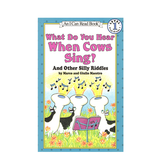 进口原版 When 你听到母牛唱歌了么？ HarperCollins Hear Sing? You 英文What Cows