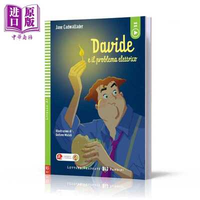 进口原版 *意大利语分级阅读读物 ELI Young Readers Italian A1 Davide e il problema elettrico 意大利文原版   ELI Publishing