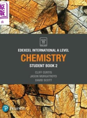 进口原版 *Edexcel International Advanced Level Chemistry Student Book and ActiveBook 2 英文原版 爱德思化学   Edexcel Lim