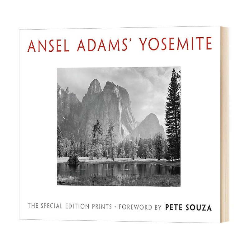 进口原版 Ansel Adams' Yosemite 安塞尔亚当斯的优胜美地 美国原野原生态摄影集 英文原版 英文版 精装   Ansel