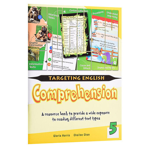 进口原版 *【新加坡英语教材】Targeting English Comprehension Book 5 目标英语阅读理解5   STAR PUBLISHING PTE LTD.