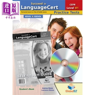 进口原版 SＵＣceed 朗思国际通用英语测试 CEFR LanguageCert Tests ELT国际语言认证考试自 GLOBAL Practice