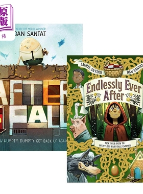 进口原版 *Dan Santat 儿童故事绘本2册套装 讲不完的童话 Endlessly Ever After 秋天之后 After the Fall 3-6岁    Chronicle Bo