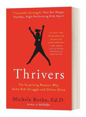 进口原版 英文原版 Thrivers 茁壮成长者 为什么有些孩子会挣扎 而另一些孩子却光芒四射 欣欣向荣 英文版 进口英语原版书籍