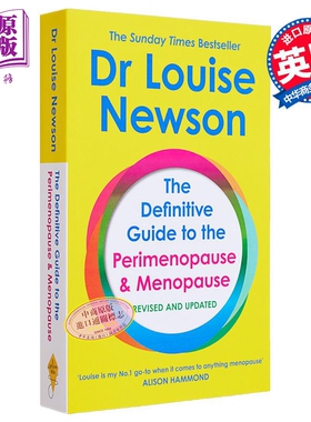 进口原版 *围绝经期专业指南 女性健康 The Definitive Guide to the Perimenopaus 英文原版 Louise Newson 更年期   Hodder