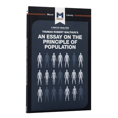 进口原版 *对托马斯·罗伯特 马尔萨斯的《人口原理论文》的分析 An Analysis of on the Principle of Population   Macat Librar