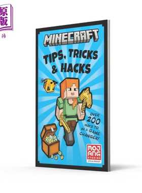 进口原版 *我的世界 技巧与秘籍 Minecraft Tips Tricks and Hacks 英文原版 Mojang AB 畅销电子游戏 休闲娱乐   FARSHORE