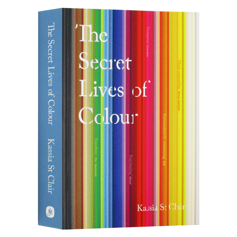 进口原版 色彩的履历书 彩色版 英文原版 The Secret Lives of Colour 75种迷人的颜色 卡西娅圣克莱尔 Kassia St Clair 全英文