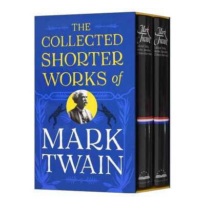进口原版 The Collected Shorter Works of Mark Twain 马克吐温短篇小说集 美国文库套装 英文版 进口英语原版书籍 英文原版