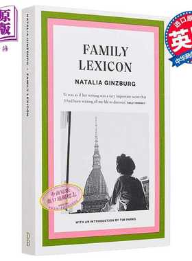 进口原版 *娜塔丽亚 金兹伯格 家庭絮语 意大利文学大师 Family Lexicon 英文原版 Natalia Ginzburg   Daunt Books