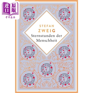 进口原版 *【德文版】人类群星闪耀时 德文原版 Sternstunden der Menschheit Stefan Zweig 斯蒂芬 茨威格   Anaconda Verlag
