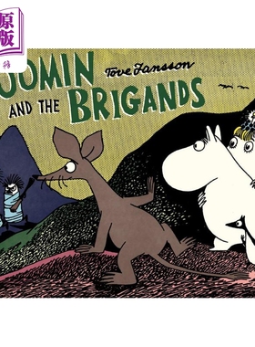 进口原版 *Moomin and the Brigands comic strips 桥梁漫画书 姆明和盗匪 英文原版小初文学 图画故事书 图像小说   Drawn and Qu