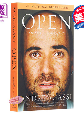 进口原版 网 阿加西自传 豆瓣阅读 英文原版 Open An Autobiography Andre Agassi 安德烈 阿加西 *   Vintage USA