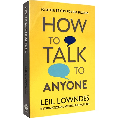 进口原版 遇谁都能聊得开 英文原版 How to Talk to Anyone 跟任何人都能聊得来 全英文版 92个社交沟通小技巧 莉尔朗兹 进口英