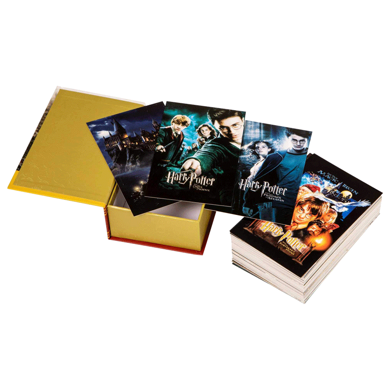 进口原版 哈利波特明信片 英文原版 Harry Potter:The Postcard Collection 英文版 盒装精装 Insight Editions   Insight Edition
