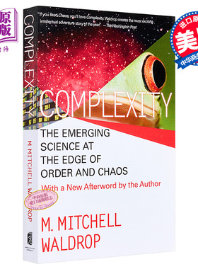 进口原版 *复杂 Complexity 诞生于秩序与混沌边缘的科学 英文原版 Mitchell Waldrop   Simon & Schuster
