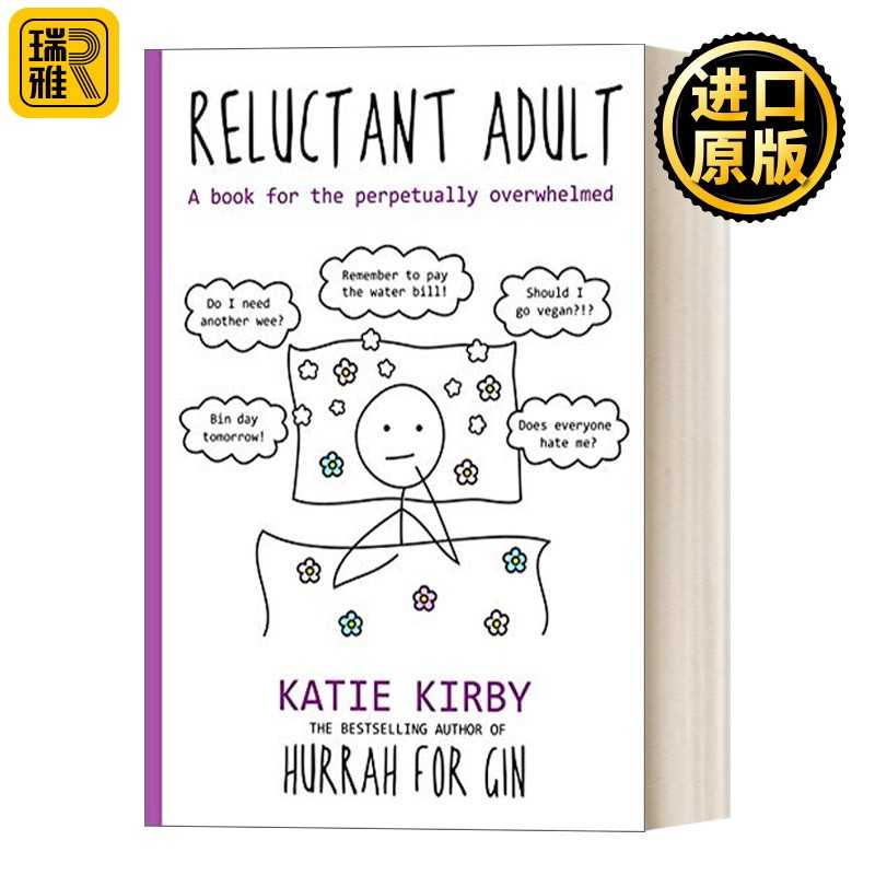 进口原版 英文原版 Hurrah for Gin RelＵＣtant Adult 干杯 不情愿的成年人 我们都是不完美父母 英文版 进口英语原版书籍