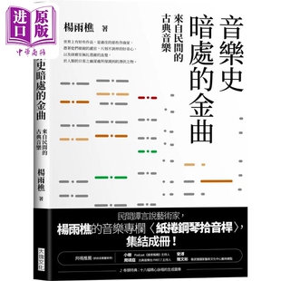 进口原版 *音乐史暗处的金曲:来自民间的古典音乐 港台艺术原版 杨雨樵 大块文化出版 大塊文化