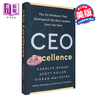 进口原版 *卓越领导者的思维模型 CEO Excellence Export 英文原版 Carolyn Dewar 企业 励志 提升 商业 管理 经济   Scribner Boo