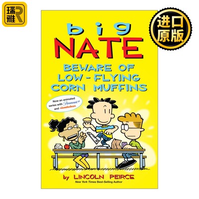 进口原版 英文原版 Big Nate Beware of Low-Flying Corn Muffins 大内特26 英文版 进口英语原版书籍   Andrews