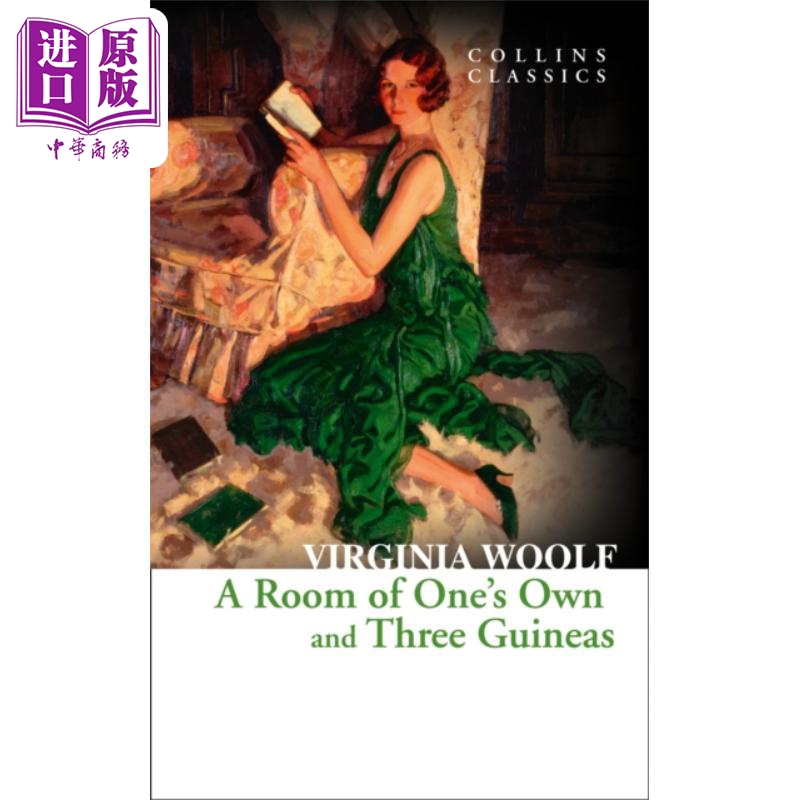 进口原版 *柯林斯经典文学 一间自己的屋子 A Room Of OneS Own 英文原版 弗吉尼亚 伍尔夫 Virginia Woolf   Harper Collins UK