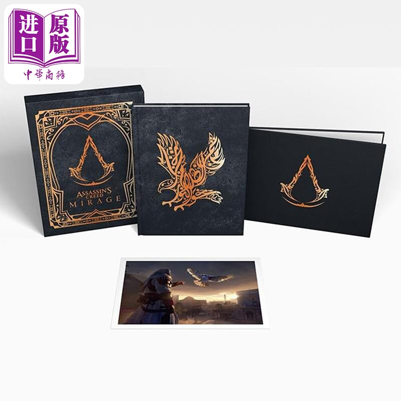 进口原版 *刺客信条 幻景设定集 豪华版 育碧游戏 概念艺术 英文原版 The Art of Assassins Creed Mirage Deluxe   Dark Horse Bo