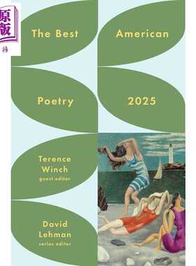 进口原版 *2025年最佳美国诗歌 大卫雷曼 Best American Poetry 2025 英文原版 David Lehman   Scribner Book