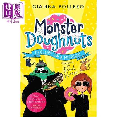 进口原版 *怪兽甜甜圈2 Monster Doughnuts 2 英文原版 儿童文学 插图小说章节故事书 妙趣横生 引人入胜 进口童书    Templar Pub