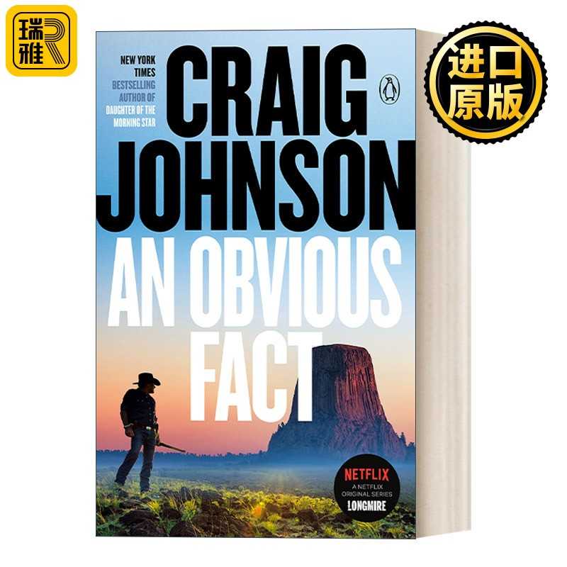 进口原版 英文原版 An Obvious Fact Walt Longmire Mystery 12 西镇警魂系列12 明显的事实 同名电影原著小说 Craig Johnson