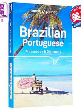 进口原版 *孤独星球短语和词典 巴西葡萄牙语 第6版 英文原版 Lonely Planet Brazilian Portuguese Phrasebook Dic   Lonely Plan