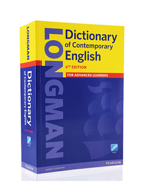 进口原版 朗文英英词典 朗文当代高阶英英字典 第6版 全英文英语辞典 longman dictionary of Contemporary English 词根词缀