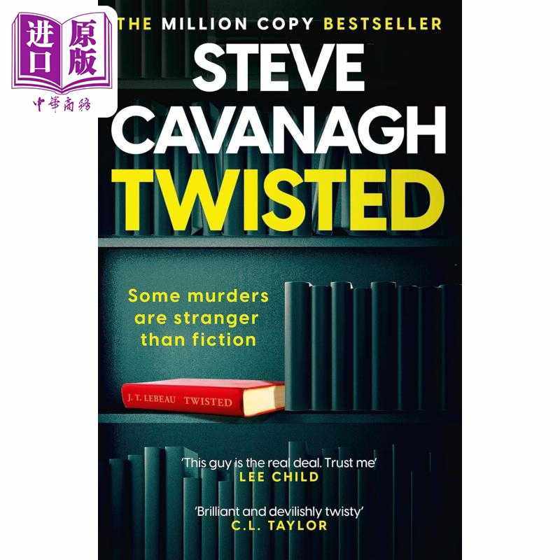 进口原版 *扭曲 Twisted 英文原版 Steve Cavanagh 惊悚流行小说   Headline publishing