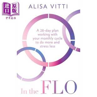 进口原版 monthly day plan FLO Coll 英文原版 Harper 28天计划 the with working cycle 与月经周期同步 流动计划