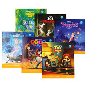 Kids Readers 进口原版 Level Disney 故事 冰雪奇缘儿童经典 朗文培生迪士尼绘本分级阅读3级别 皮克斯动画故事分级词汇 英文