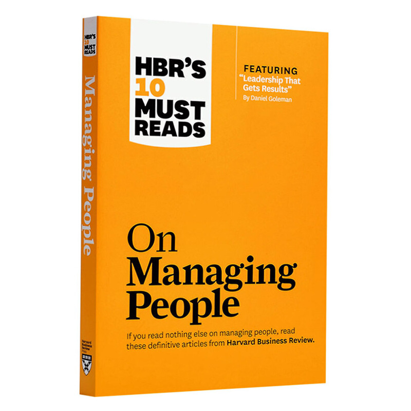 进口原版 *哈佛商业评论的10必须读：管理基层 英文原版 HBR's 10 Must Reads on Managing People  Harvard Busine   Harvard Bus