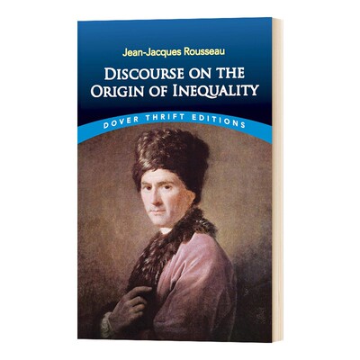 进口原版 卢梭 论人类不平等的起源和基础 英文原版 Discourse on the Origin of Inequality 哲学经典书籍 全英文版进口英语书